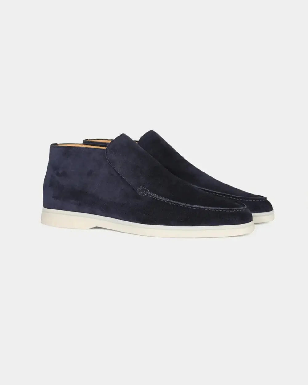 MONACO – MARINEBLAU HIGH LOAFERS